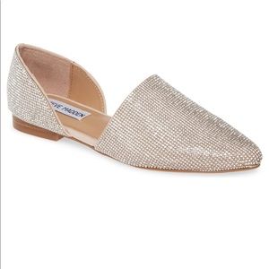 Steve Madden Rhinestone Talent d'Orsay Flat